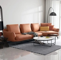 Offre Spéciale : Ensemble de Canapés Modulables en Cuir Multifonctionnels et Modernes, Colorés et Personnalisables, pour Salon de Villa, Rembourrage en Éponge, Idéal pour Salle de Sport