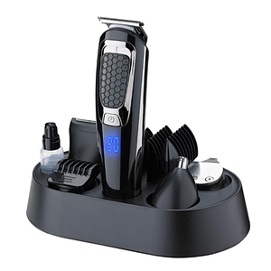 Taglio di capelli <span class=keywords><strong>a</strong></span> casa tagliacapelli ricaricabile tagliacapelli professionale Groomer per il corpo Trim in titanio Groomer elettrico allungabile - Product Image 5