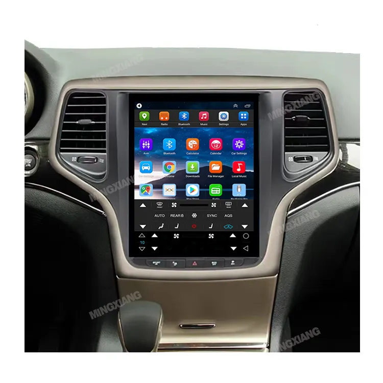 MINGXIANG for Jeep Grand Cherokee 2014 2015 2016 AndroidカーラジオマルチメディアテスラスタイルAndroid10カーDVDプレーヤー