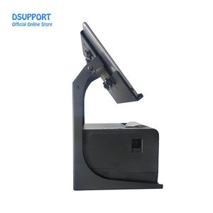 Soporte de Alta Calidad DSUPPORT para Laptop/Tablet de Pantalla Única, Negro, DS-PS-20A, Metálico, Ajustable, Giratorio 90°, para <span class=keywords><strong>iPad</strong></span>/Impresora de Recibos - Product Image 2