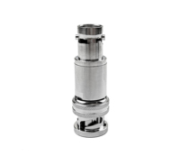 Adaptador de Antena RF Coaxial BNC Hembra a Conector Triaxial BNC Macho de 3 Pines, Triaxial MIL-STD-1553, Triax 1553B, TRB Triax