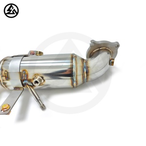 Tuyau de descente CSZ de haute qualité pour <span class=keywords><strong>Alfa</strong></span> <span class=keywords><strong>Romeo</strong></span> Giulia <span class=keywords><strong>Stelvio</strong></span> 2.0T tuyau de descente à flux libre système d'échappement Performance tuyau d'échappement - Product Image 4