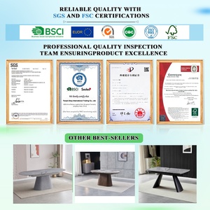 OKAY Indoor Dining <strong>Table</strong> Best Selling Luxury MDF Minimalist High Quality Modern Dining <strong>Table</strong> - Product Image 3
