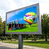 Letrero LED para Techo de Cabina de DJ, Panel LED Fijo para Exteriores P6 de 960*960 mm para Publicidad en el Techo de Vehículos