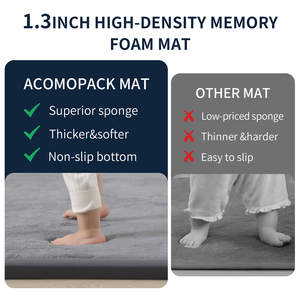 Meilleure vente de <span class=keywords><strong>tapis</strong></span> de sol pliables en <span class=keywords><strong>mousse</strong></span> de 3cm d'épaisseur pour le salon, <span class=keywords><strong>tapis</strong></span> Tatami antidérapant pour bébé - Product Image 3