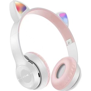 Auriculares Con Orejas De Gato Diadema Auriculares Led Cat Ear <span class=keywords><strong>Gaming</strong></span> On-ear & Over-ear Auriculares para niñas Yoga Viajes Senderismo - Product Image 4