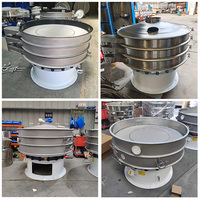 Mesin Pemisah Getar Putar, Vibro Sifter, Saringan Getar Sirkular, Pemisah Bubuk dan Granul