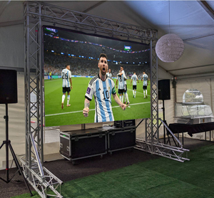 Suministro directo de fábrica personalizado P3.91 P4.81 Alquiler de interiores pantallas Led pantalla Led colgante y apilable pared de vídeo Led - Product Image 6