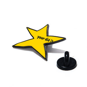 Broche émaillée drôle 'You Did <span class=keywords><strong>It</strong></span> <span class=keywords><strong>Meme</strong></span> Star' pour sac à dos, vêtements, badges, épingles de revers, bijoux - Product Image 2