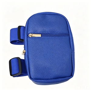 Women Litchi Grain PU <b>Leather</b> Mini Phone Crossbody <b>Bag</b> Multi Color Portable Sports Arm <b>Bag</b> Zipper <b>Small</b> Shoulder Purse - Product Image 6