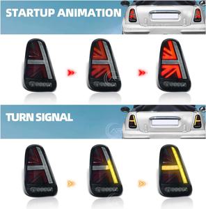 Luces Traseras LED Arcaicas para <span class=keywords><strong>Mini</strong></span> R50 R53 <span class=keywords><strong>One</strong></span> D Cooper S <span class=keywords><strong>Mini</strong></span> <span class=keywords><strong>Cabrio</strong></span> R52 2001-2007 con Intermitentes Secuenciales (Color Humo) - Product Image 3