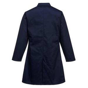 PORTWEST - 2202NAR4XL Manteau de cuisine bleu marine pour homme avec une poche-EAN 5036108391578 CHEFS AND FOOD INDUSTRY WORKWEAR - Product Image 2
