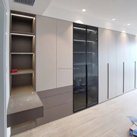 Armoire porte en MDF de luxe personnalisée, meubles pour chambre d'enfant, salon, hôtel, hôpital, école, centre commercial