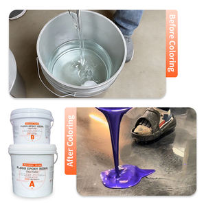 Revêtement de sol époxy industriel 100 % solides, auto-nivelant, haute dureté, résistant à l'usure, antidérapant, imperméable, vente en gros par gallon - Product Image 3