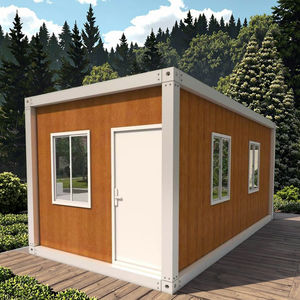 小型家庭プレハブリゾートモジュラービルディングカサモジュールプレハブ取り外し可能な建設家サンドイッチパネルスチール - Product Image 2