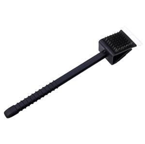 Cleaning Brush Long Handle Commercial Cleaning Tools <b>BBQ</b> Grill Steel Brush Long Handle <b>BBQ</b> Grill Net Stainless Steel - Product Image 1