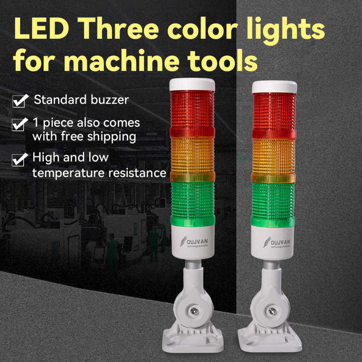 Customized Logo Free Cheap Price 50mm Led Cnc Machine Tool Signal ...
