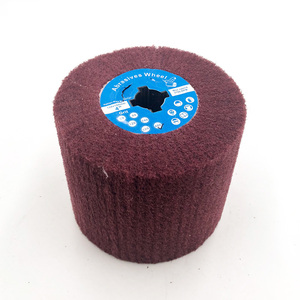 Tambour abrasif non tissé P60-P400 pour le meulage de métal et d'acier inoxydable OEM & ODM pris en charge - Product Image 2