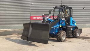 Maquinaria Agrícola ZL12, Mini Cargadora Compacta Articulada Diésel, V Pala <span class=keywords><strong>Quitanieves</strong></span>, Cargadora Frontal sobre Ruedas - Product Image 3