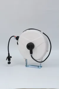 Enrouleur de câble 4 prises tambour blanc bobine de câble britannique avec prise britannique rallonge BS roulant