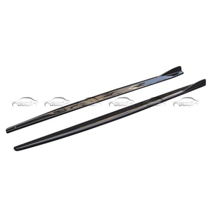 Extensiones de faldones laterales de fibra de carbono, labio divisor de barbilla y alerón para BMW Serie 2 F44 2021 en adelante, tuning automotriz - Product Image 4