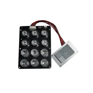 Import Chip LED-Leuchtemodul mit Infrarot-LED-Linse PCBA OEM ausstrahlende RGB und warme weiße Farben aus Aluminium