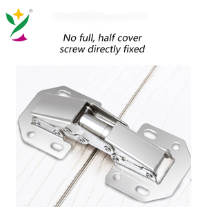 Yuxing đồ nội thất phụ kiện có thể điều chỉnh thủy lực mềm đóng ếch bản lề tủ quần áo cửa tủ bản lề - Product Image 2