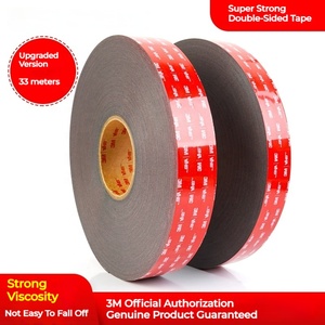 Cinta Adhesiva de Espuma 3M 5925 VHBB, Cinta de Espuma Acrílica Negra de Doble Cara para Molduras Exteriores de Automóviles, Unión de Alta Resistencia - Product Image 4