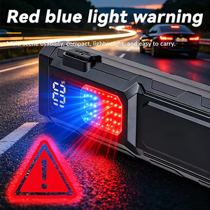 USB-<b>C</b> Rechargeable ABS Flashlight 7 Modes Magnetic XTE LED Torch Red COB Floodlight Camping Emergency Use EDC - Product Image 6