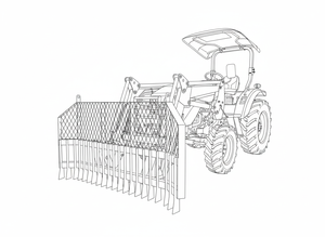 เครื่องคราดหญ้าแบบติดรถแทรกเตอร์ <span class=keywords><strong>ATK</strong></span> สำหรับงานเกษตรกรรม ใช้กับรถแทรกเตอร์ขนาด 30-100 แรงม้า ขับเคลื่อนด้วย PTO รับประกัน 1 ปี มีหลายสีให้เลือก - Product Image 4