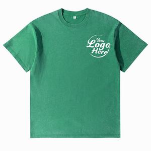 Double <b>Yarn</b> Construction Men's Tee 230g Weight Vintage Wash For Retail and Branding - Product Image 4