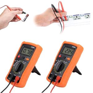 VC830L מולטימטר דיגיטלי כף יד תאורה אחורית LCD נייד AC/<span class=keywords><strong>DC</strong></span> מד מתח אוהם מתח מולטימטר דיגיטלי מולטי בודק - Product Image 3