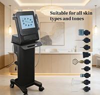 Appareil de beauté à plasma froid et ozone pour le visage, traitement nettoyant, machine de lifting cutané à jet plasma