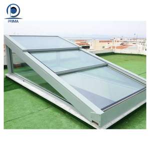 Prima <span class=keywords><strong>prix</strong></span> d'usine fenêtre suspendue personnalisée verre réfléchissant électrique ouragan aluminium preuve toit puits <span class=keywords><strong>de</strong></span> lumière - Product Image 5