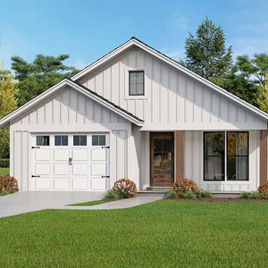 Maison de ferme préfabriquée familiale Linkehouse avec <span class=keywords><strong>garage</strong></span>, 120 m², maison <span class=keywords><strong>en</strong></span> <span class=keywords><strong>bois</strong></span>, <span class=keywords><strong>kit</strong></span> complet - Product Image 1