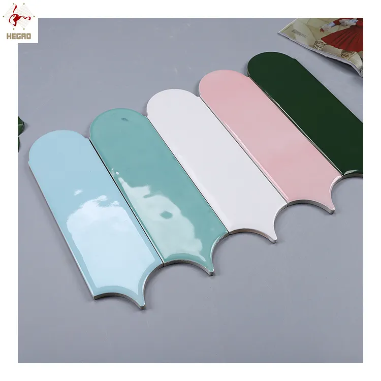 Плитка для ванной 90*306 мм, зеленая/белая/Розовая/синяя глянцевая плитка, плитка для стен и пола, фарфоровая декоративная плитка