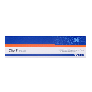 <span class=keywords><strong>Voco</strong></span> คลิป F วัสดุอุดชั่วคราวเรซินยืดหยุ่นได้วัสดุบรรจุแบบชั่วคราวให้รังสียูวีรักษาได้4g * 3 - Product Image 4