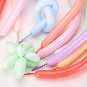 <span class=keywords><strong>Palloncini</strong></span> Macaron 260 Lucidi Spessi Lunghi a Forma di Striscia per Compleanni Matrimoni San Valentino Eventi - Product Image 4
