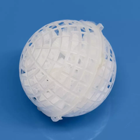 Média d'Emballage Biologique ZY Suspension 100mm PP/PE Vierge Bio Ball MBBR Filtre pour Station d'Épuration des Eaux Usées
