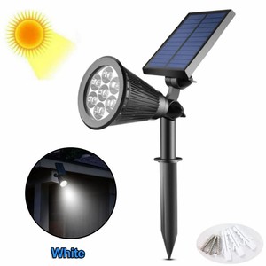 Projecteurs solaires <span class=keywords><strong>LED</strong></span> à détecteur de mouvement pour extérieur, personnalisables, étanches IP65, pour jardin, cour, sol - Product Image 1