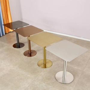Modern Gold Stainless Steel End <strong>Table</strong> <strong>Round</strong> <strong>Side</strong> <strong>Table</strong> Accent Sofa Corner <strong>Table</strong> for Beauty Salon Home Hotel - Product Image 6