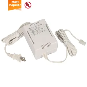 Fonte de energia universal 24v adaptador linear plugue dos EUA fonte de energia CC