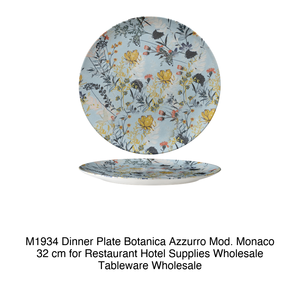 Plato Plano Botanica Azul 32 cm Mod. Monaco M1934 - Product Image 2