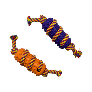 ハードと咬傷に強いチュー犬のおもちゃインタラクティブゴムロープペットおもちゃ - Product Image 5