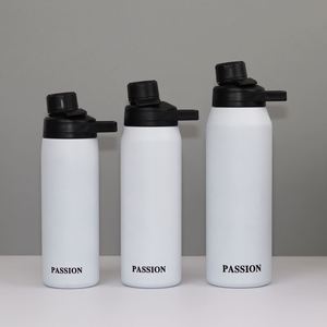 Factory Cost Customized Logo Sports Gym Insulated Tumbler Water <b>Bottle</b> Double Wall Stainless Steel Vacuum Flask 600/750/1000ML - Product Image 2