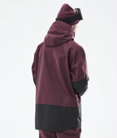Veste de ski pour homme Oxford imperméable vêtements d'hiver chauds personnalisée pour l'extérieur Veste de snowboard imperméable et respirante Manteau coupe-vent