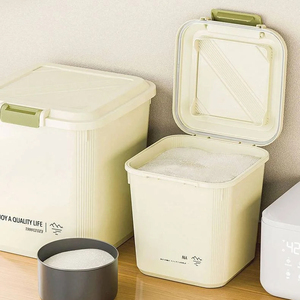 Chống ẩm hộ gia đình hộp nhựa hạt lưu trữ lưu trữ container bột gạo hộp - Product Image 1