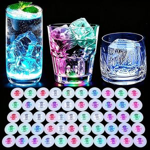 Posavasos LED con Adhesivo para Botellas, Logotipo Personalizado, Iluminación LED para Vasos, Decoración de Botellas con EVA Suave, Luces Decorativas para Fiestas - Product Image 1