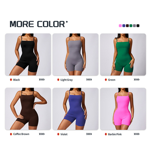 Oferta Relámpago: Mono de Yoga Ajustable con Tirantes, Efecto Levanta Glúteos, Sujetador Incorporado, Sensación de Segunda Piel, Secado Rápido, para Gimnasio y Yoga, para Mujer - Product Image 5