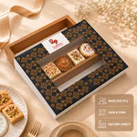 Boîtes à mithai décoratives personnalisées pour mariage